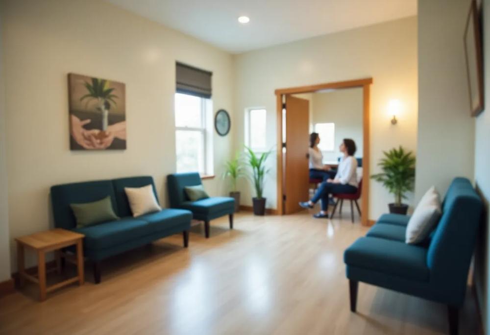 comfortable waiting room