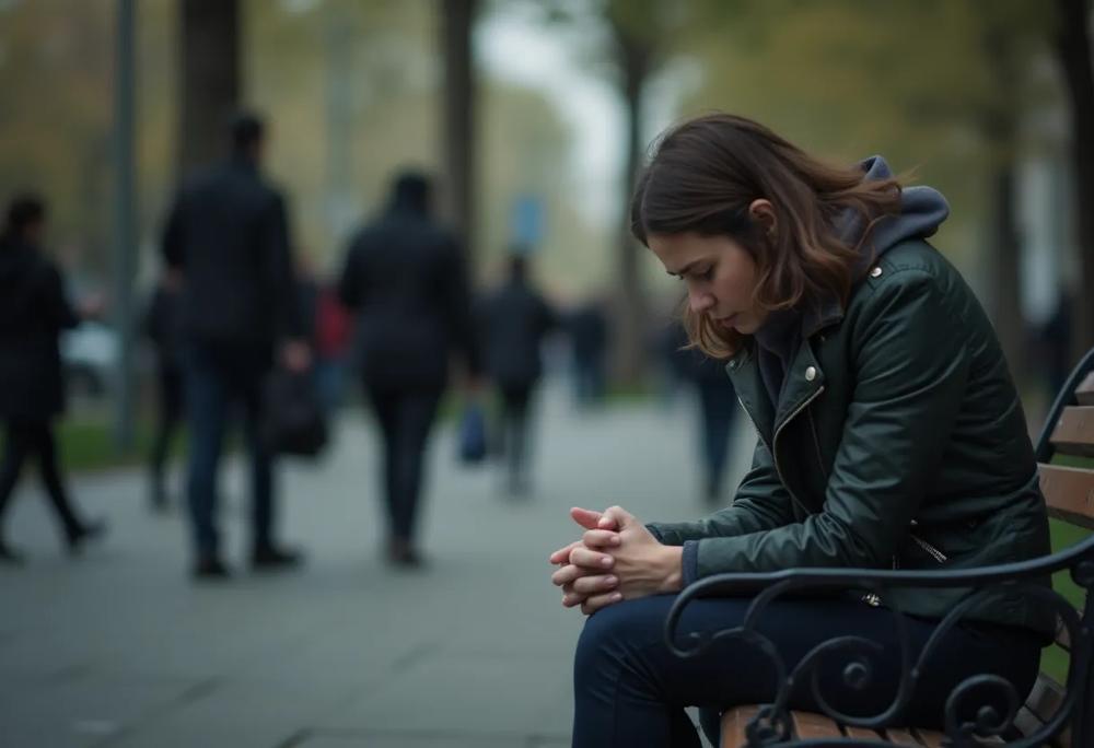 lonely person