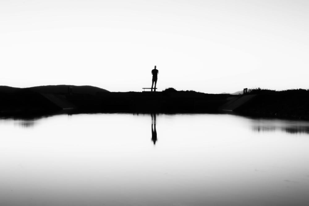 solitary reflection