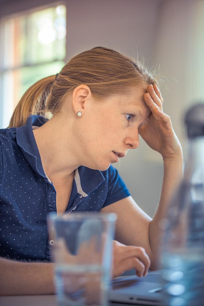 Stressed adult