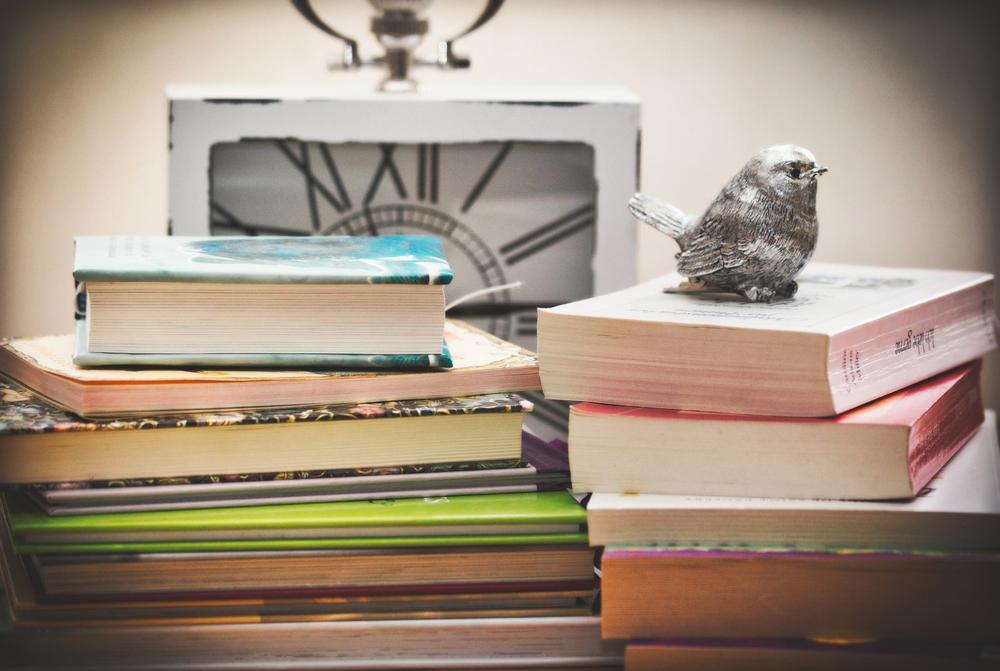 book stack