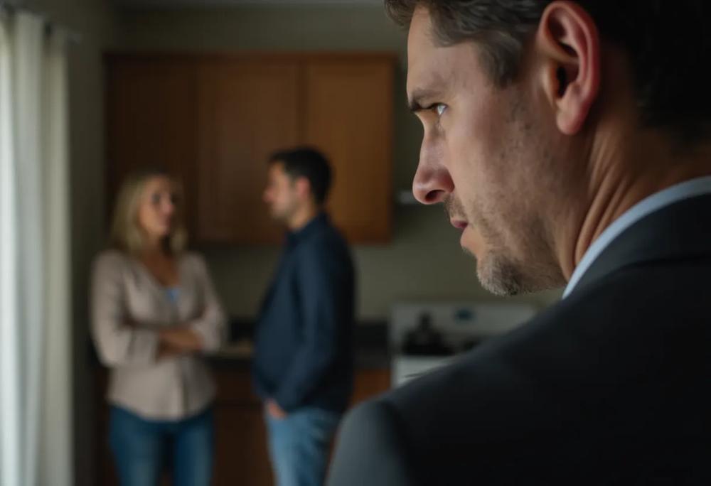 suspicious husband